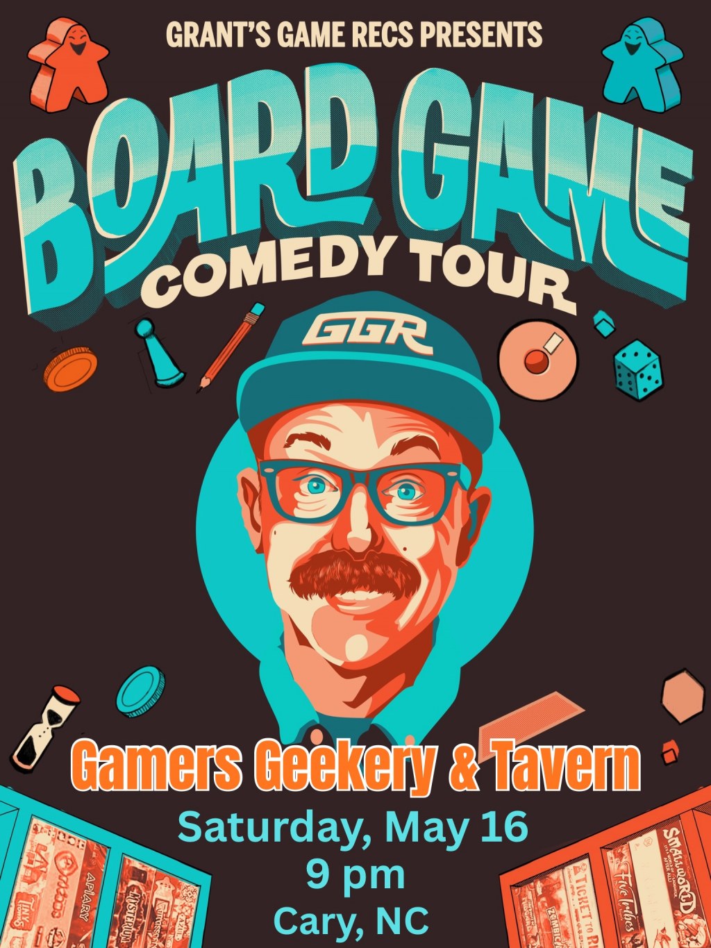 Comedy Show by Grant Lyon - Spots still available at the door