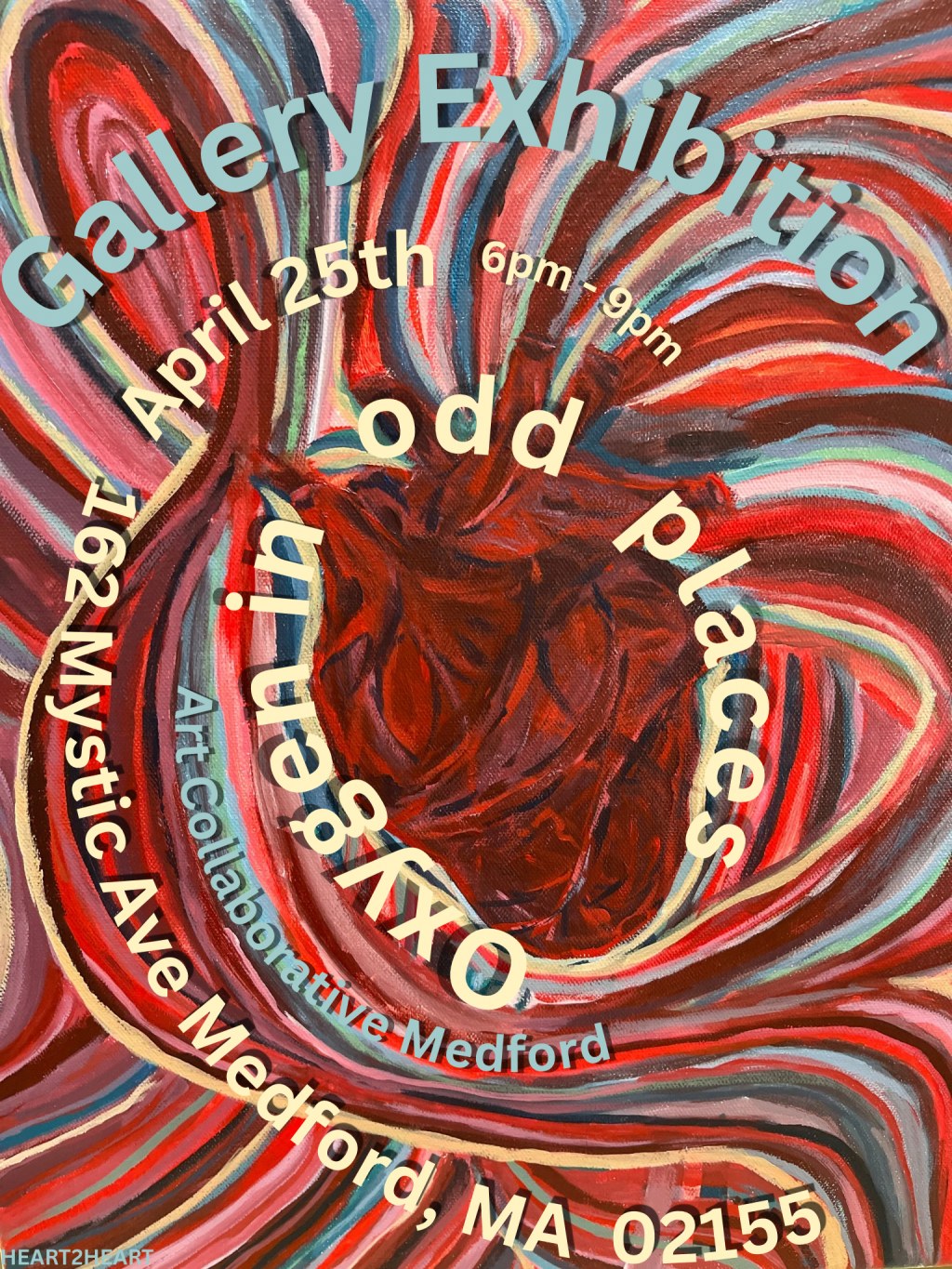 Image for Oxygen In Odd Places: a one night pop up exhibition