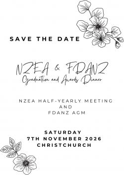 Image for NZEA & FDANZ GRADUATION AND AWARDS DINNER