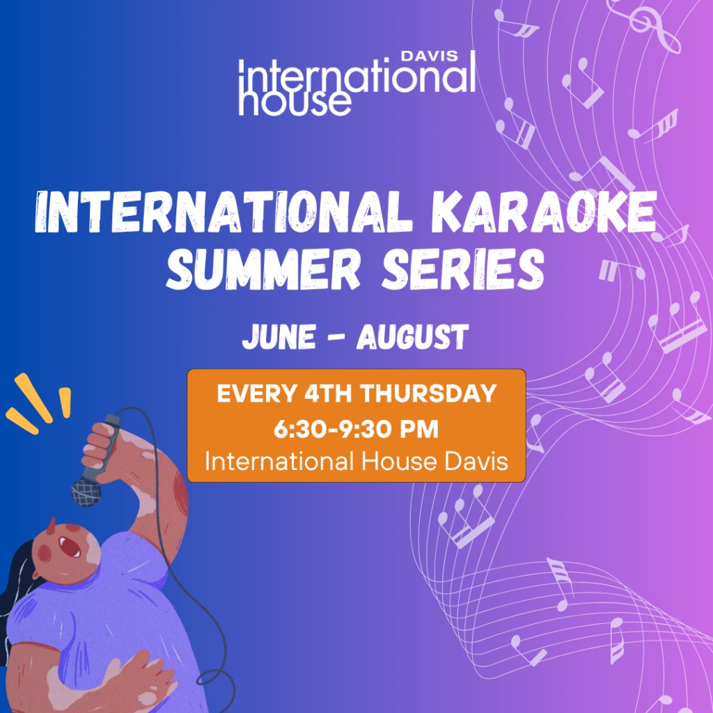 Flyer for International Karaoke Summer Series