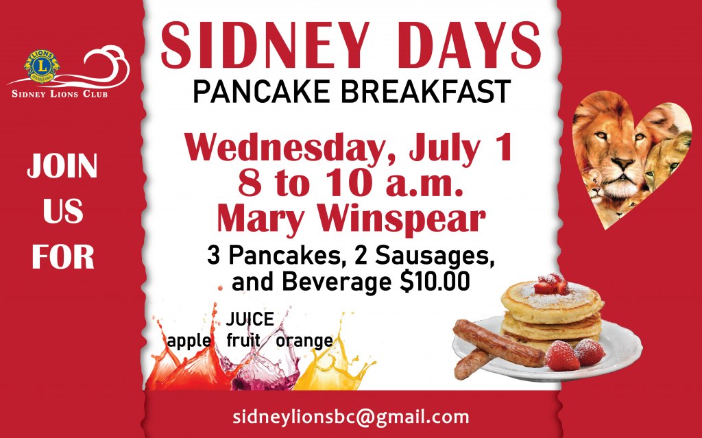 Sidney Days Pancake Breakfast