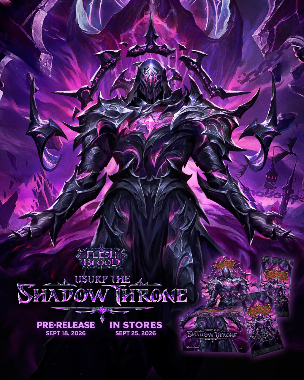 Flesh & Blood Prerelease - Usurp the Shadow Throne