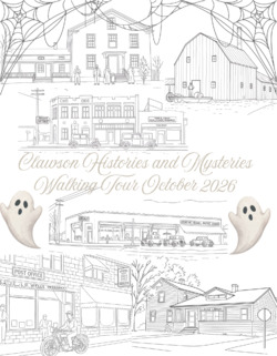 Clawson Histories and Mysteries Walking Tour flyer